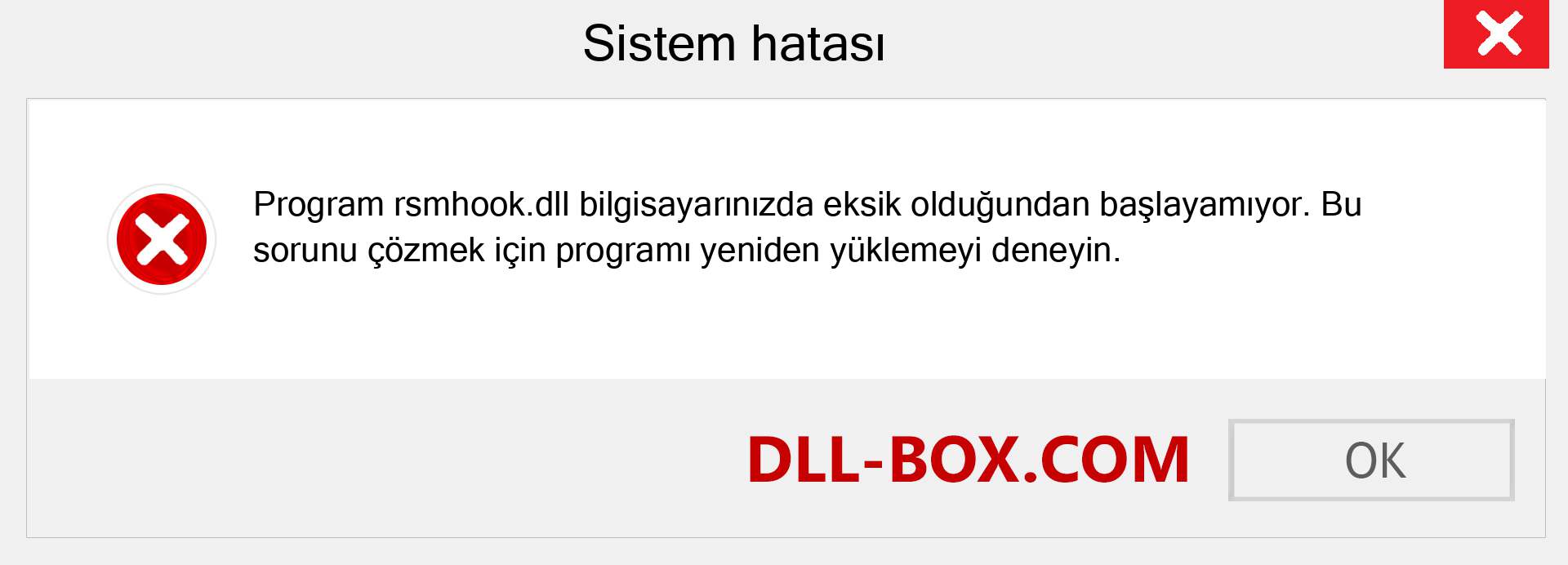 rsmhook.dll dosyası eksik mi? Windows 7, 8, 10 için İndirin - Windows'ta rsmhook dll Eksik Hatasını Düzeltin, fotoğraflar, resimler